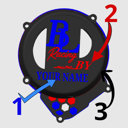 Cache allumage semi perso AM6 / DERBI (euro2/3/4) - BLracing