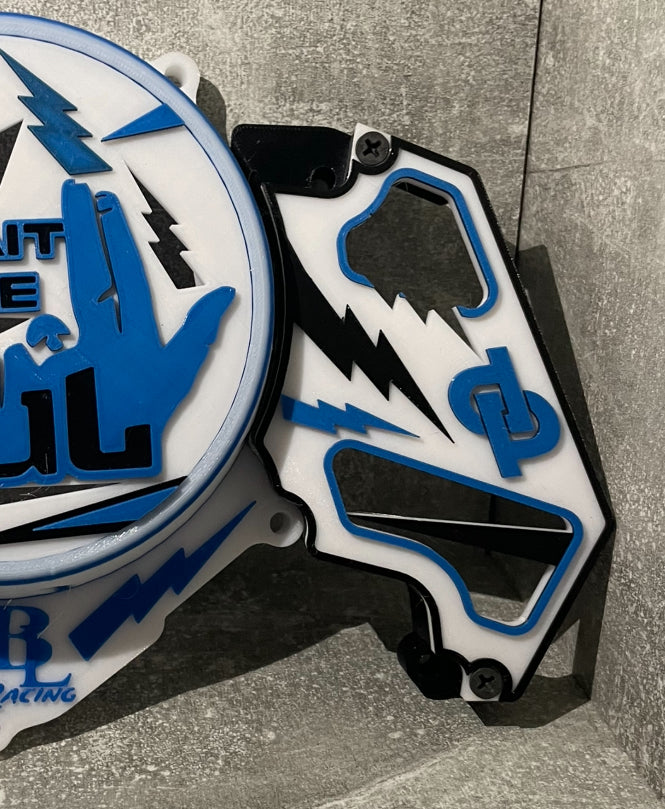 Cache pignon 100 % personnalisé – AM6 / DERBI ( euro2,3,4 )