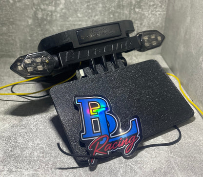 Support de plaque démontable / pliable - BLracing