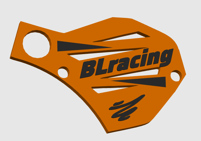 Cache obturateur AM6 / Derbi – BLracing