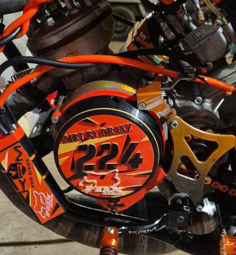 Cache allumage 100% personnalisé - AM6 / DERBI (euro2/3/4)