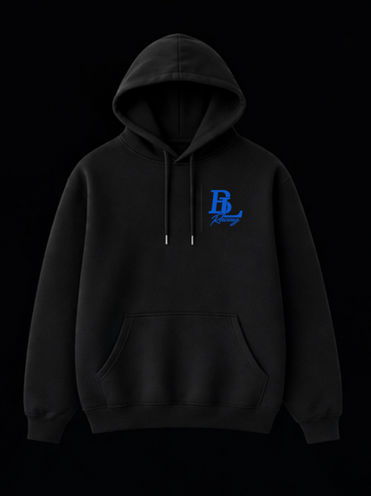 Pull perso bleu et noir 
