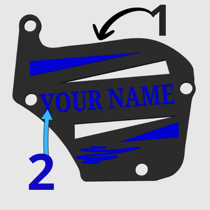 Cache obturateur AM6 / Derbi – semi personnalisé