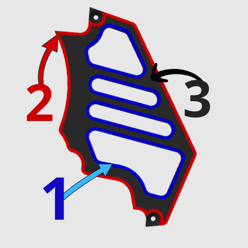 Cache pignon AM6 / Derbi – BLracing