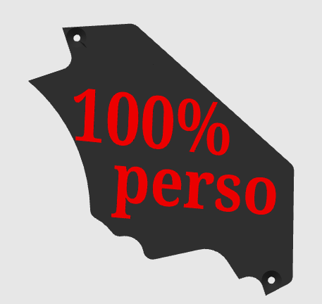 Cache pignon 100 % personnalisé – AM6 / DERBI ( euro2,3,4 )